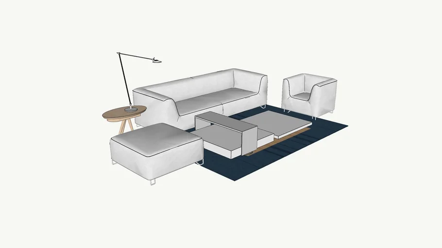 Мебель для гостиной Living room furniture | 3D Warehouse
