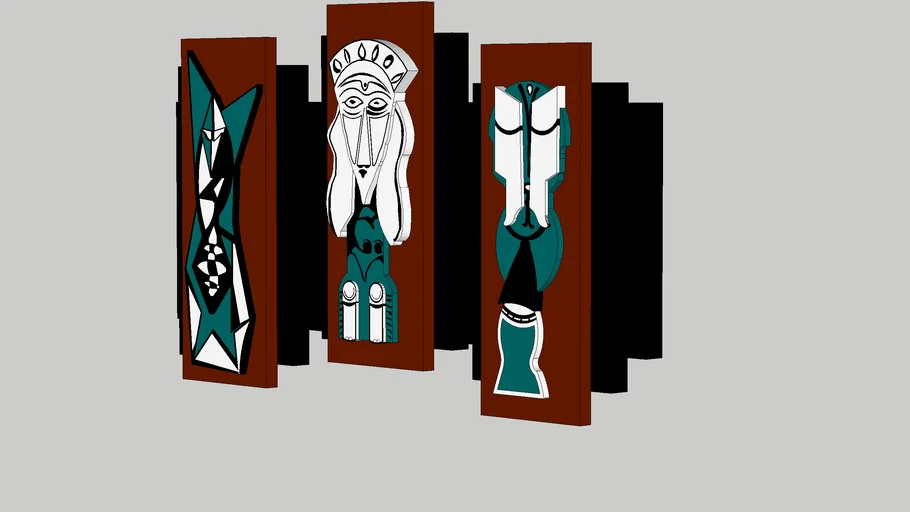 Escultura para pared