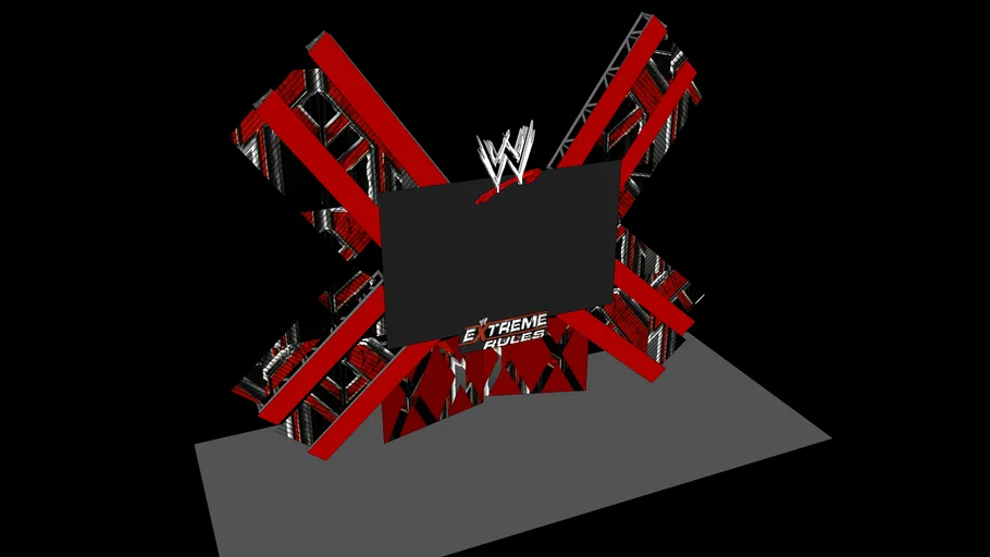 WWE EXTREME RULES 2012 STAGE
