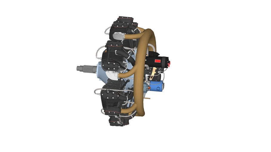 Continental W670 7 Cylinder Radial