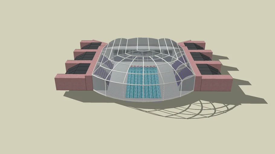 see through Olympic swimming pool.skp