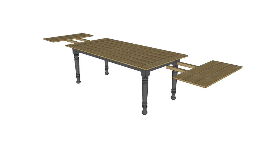 Farmhouse style dining table