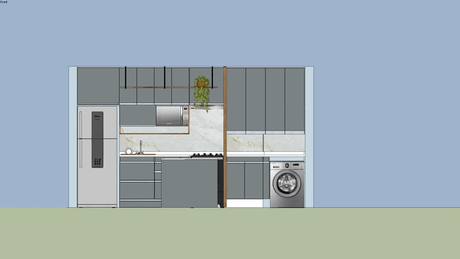 COZINHA PLANEJADA APARTAMENTO