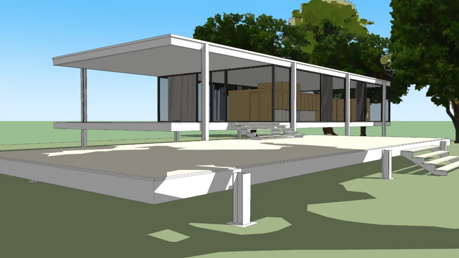 Casa Farnsworth-Mies Van Der Rohe