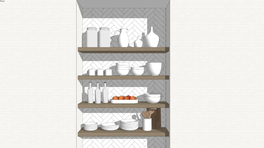 WHITE CERAMIC KITCHEN ACCESSORIES