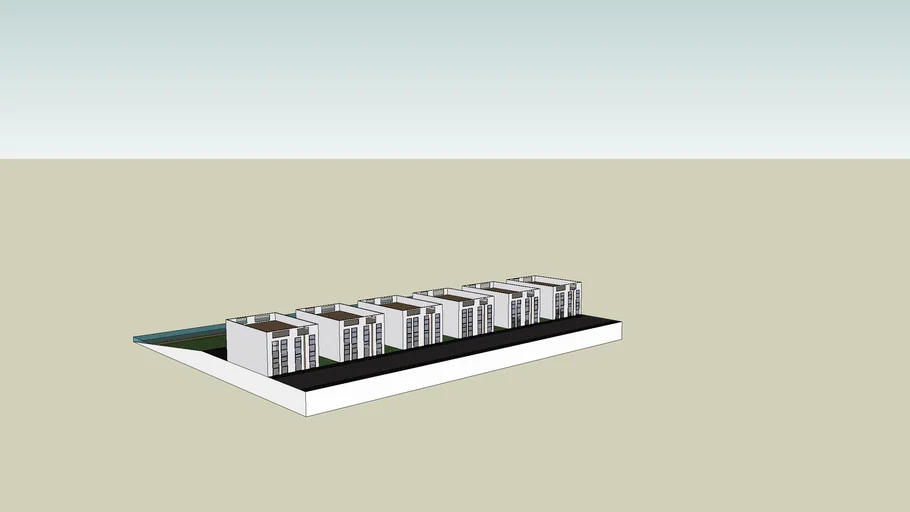 Hus ved Stranden (House with beach)