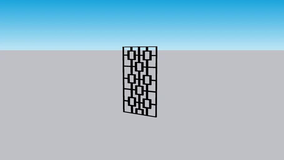 Metal Panel Trellis