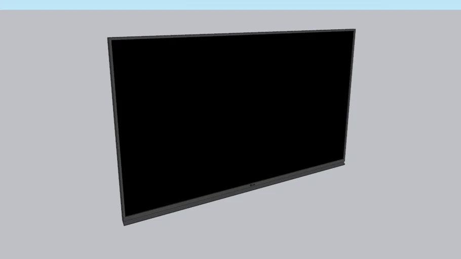 65" TV ON MOUNT