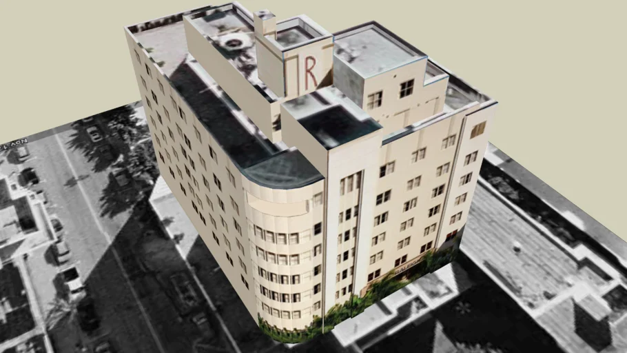 The raleigh hotel | 3D Warehouse