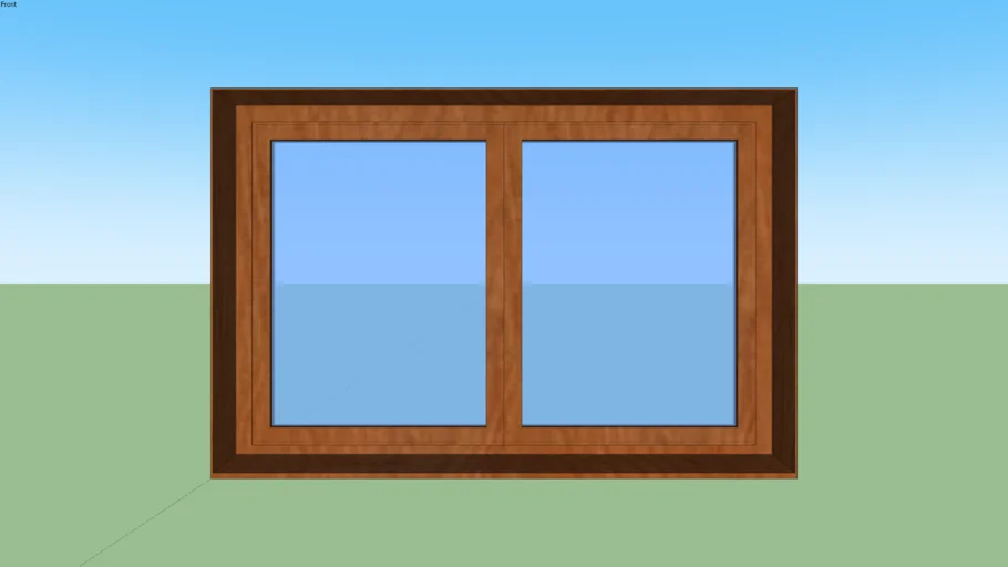 ventana madera 1.5x1.0
