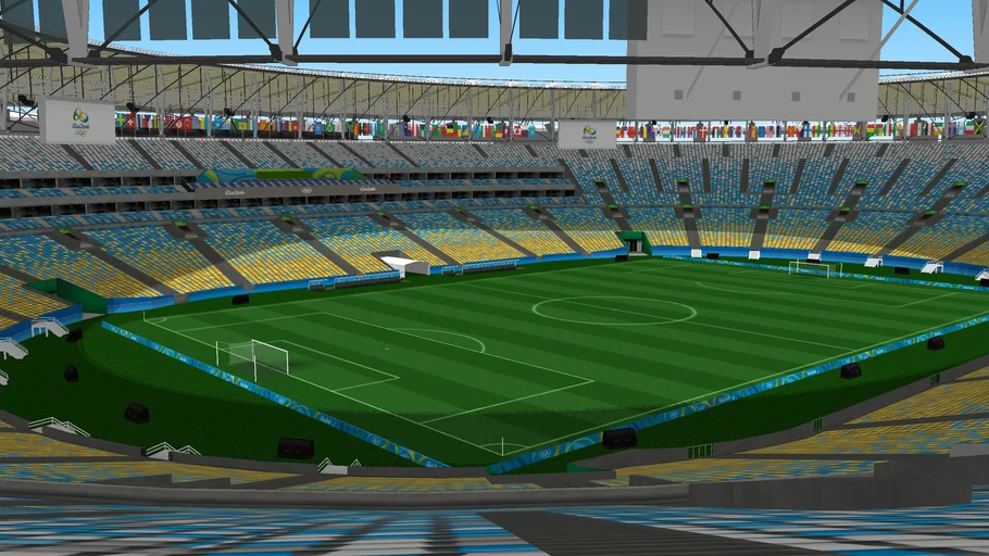 Maracana Stadium for the 2016 Olympics - Estádio do Maracanã Olímpiadas Rio 2016