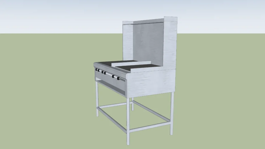 plancha y estufa