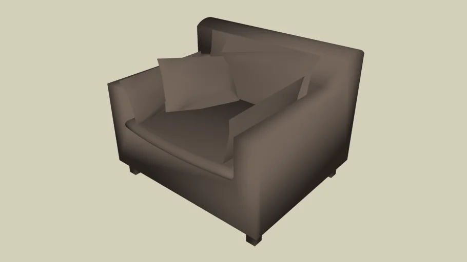 Brown Armchair