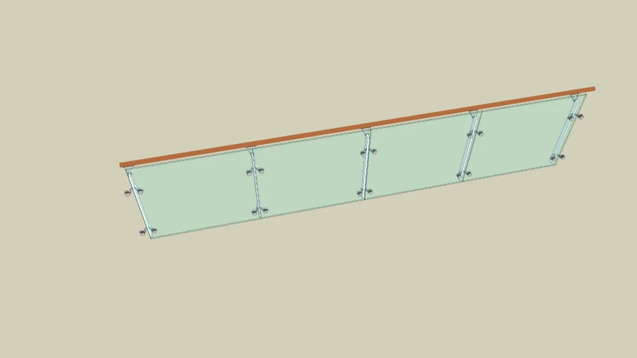Tempered Glass Handrail