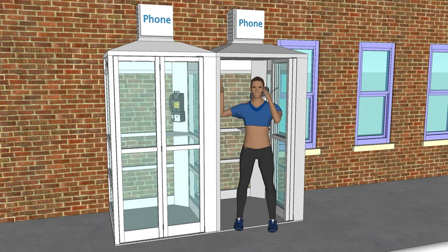 Pay Telephone Booth