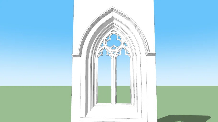Gothic Church Window