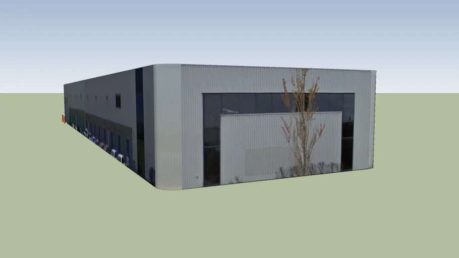 modern industrial building