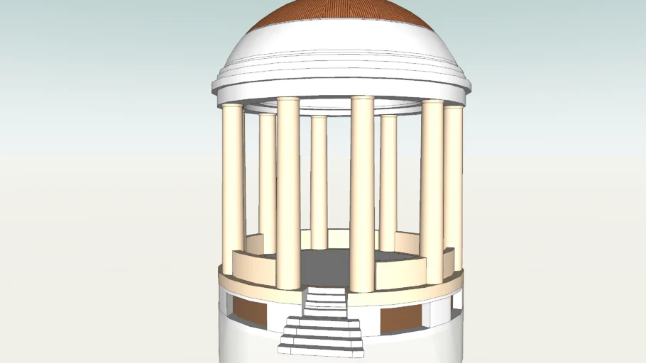 Gazebo facing at Terrazza Mascagni, Livorno, Leghorn, Toscana, Tuscany, Italia, Italy