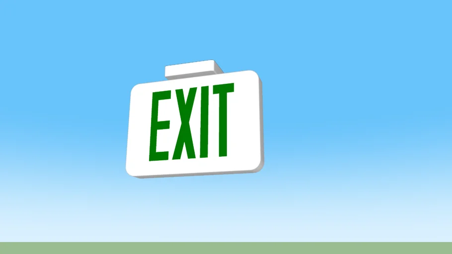Exit Sign