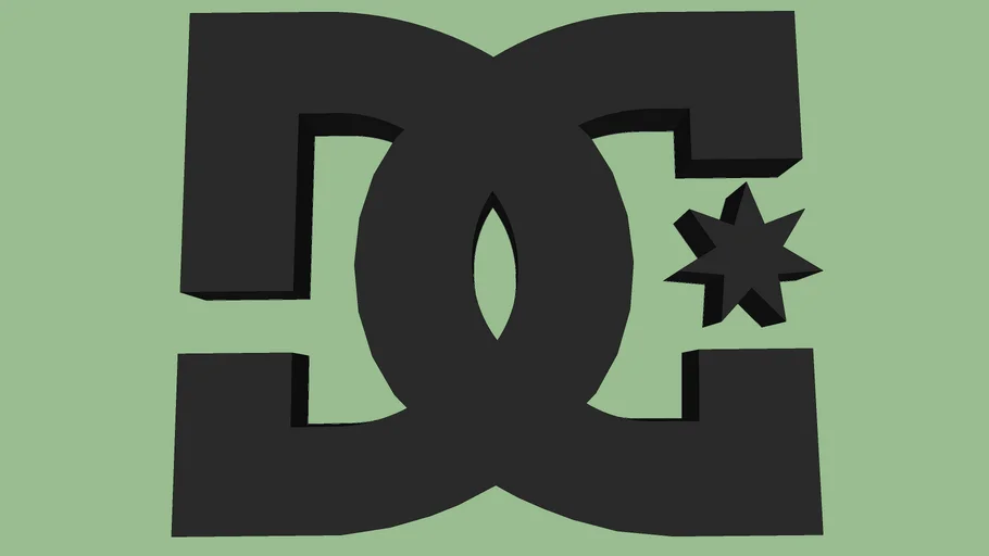 3D DC Logo