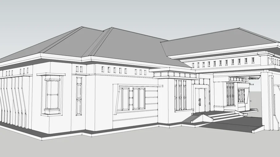 Gedung Kantor Dinas (Office Building)