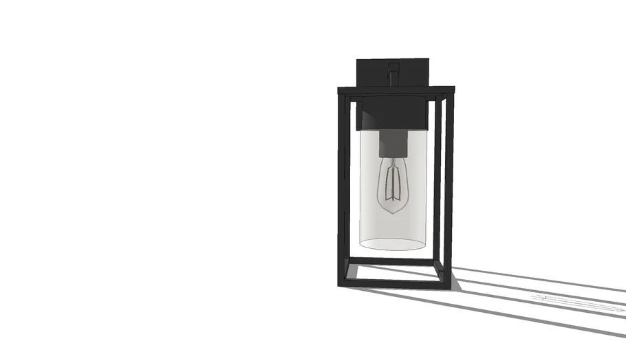 Vado Large One Light Outdoor Wall Lantern