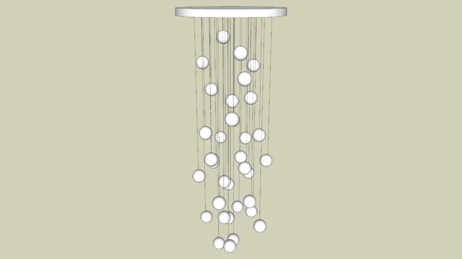 modern chandelier