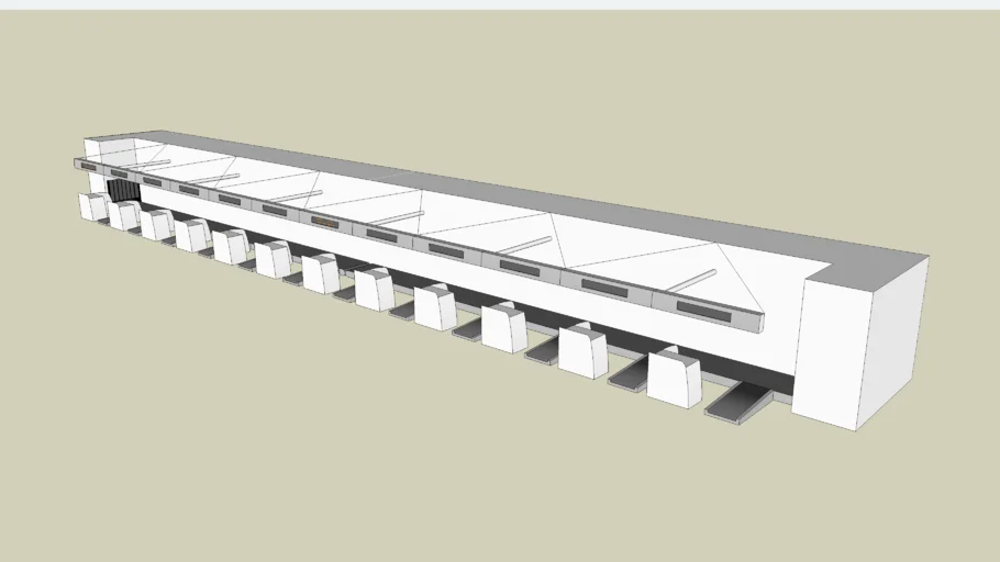 Airport check-in counters