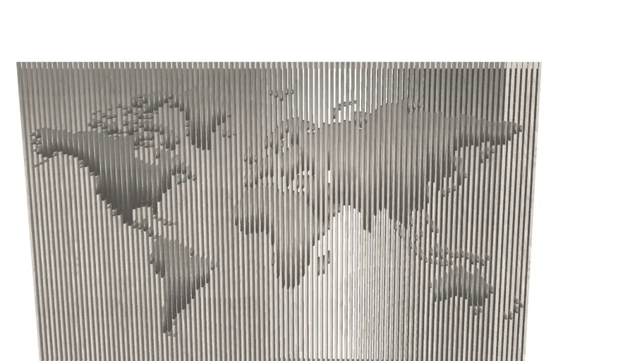 世界地圖壓克力板畫 World Map Acrylic Paintings