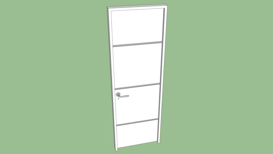 Metal door
