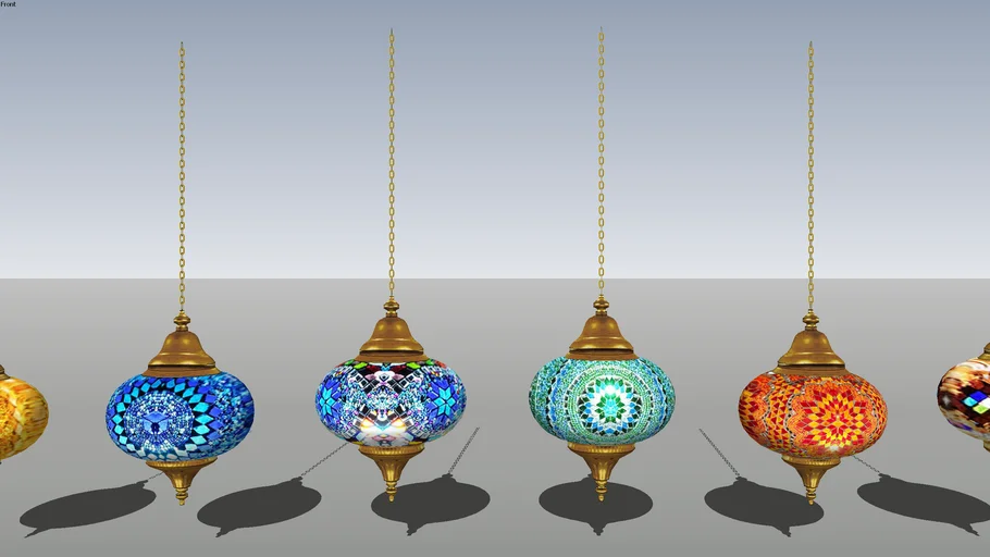 Turkish Mosaic Lights