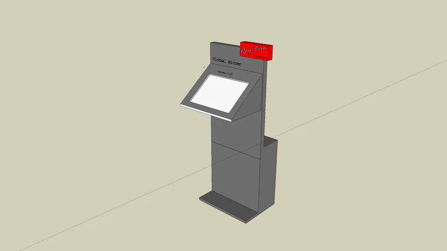 virtual mirror stand