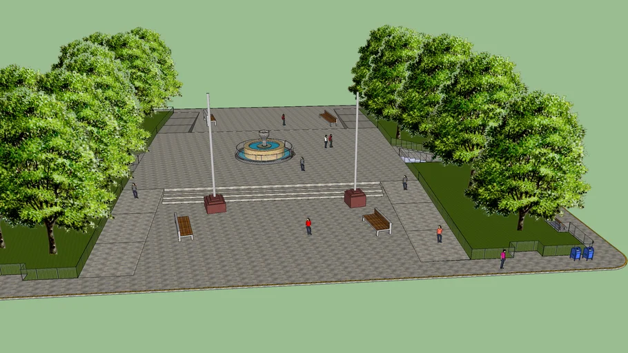 plaza de armas de juliaca