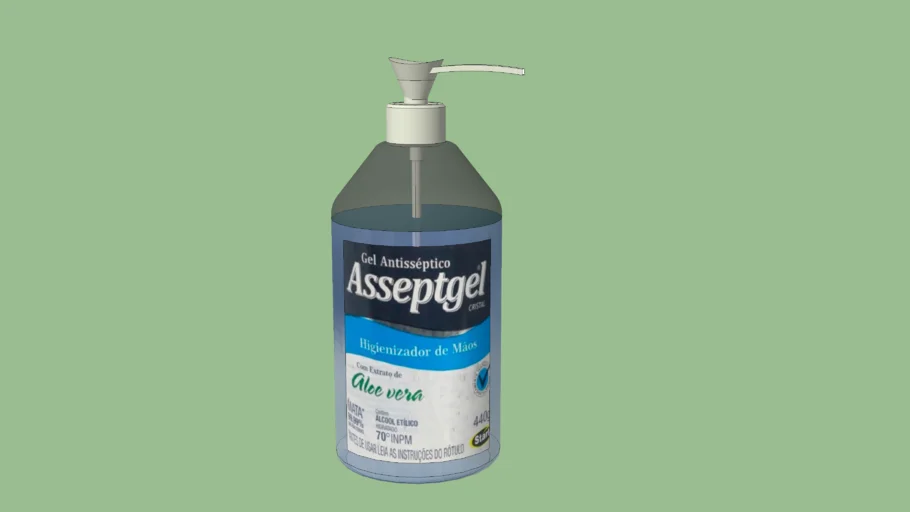ÁLCOOL EM GEL - ALCOHOL PUMP