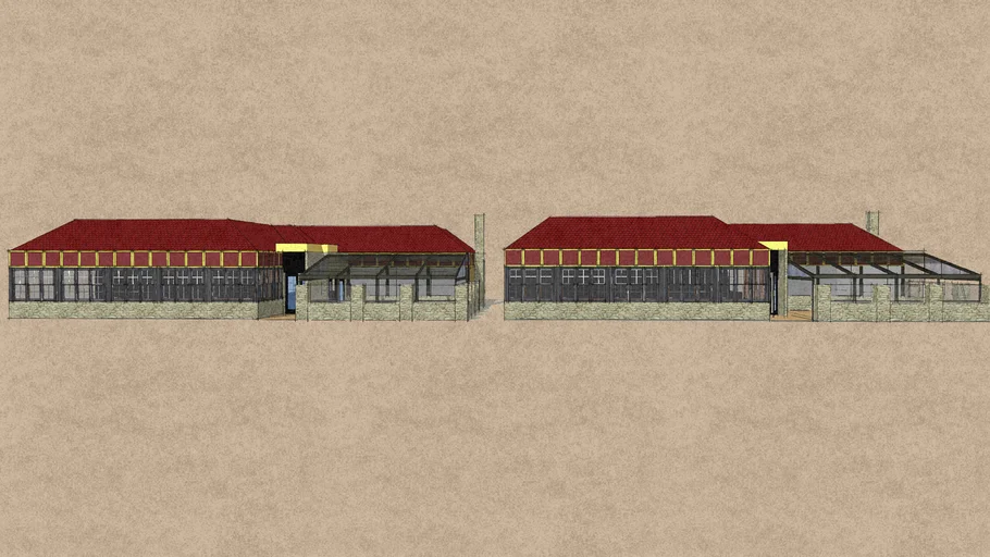 Glass Awning