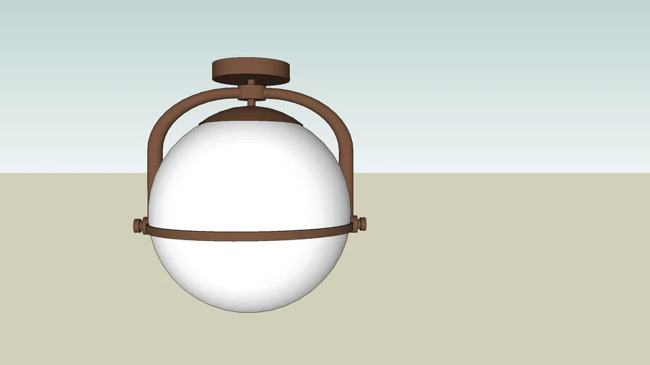 Somerset Semi Flush Mount Light