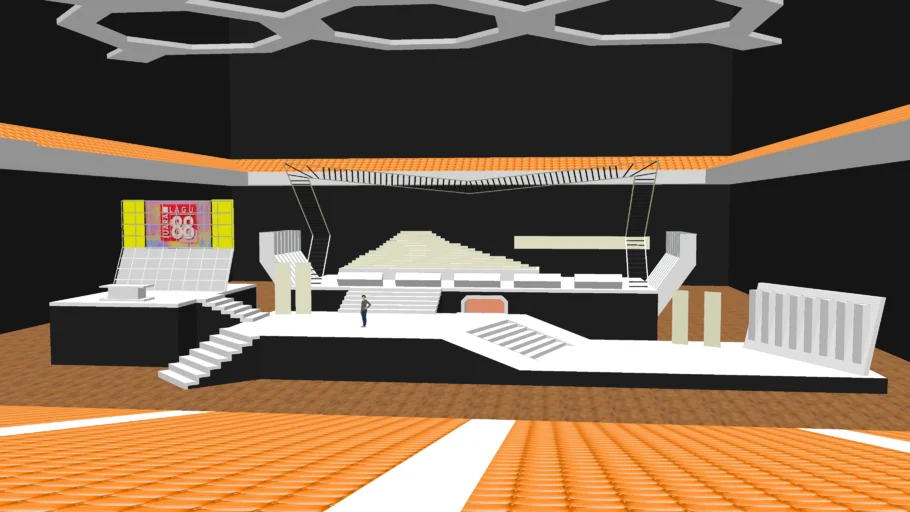 Juara Lagu '88: Stage design