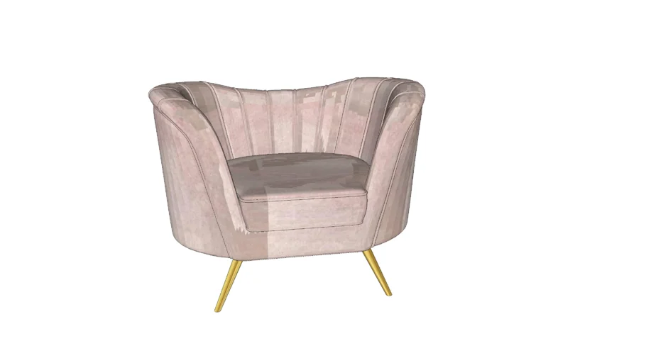 Miro Lounge Chair (Mauve)