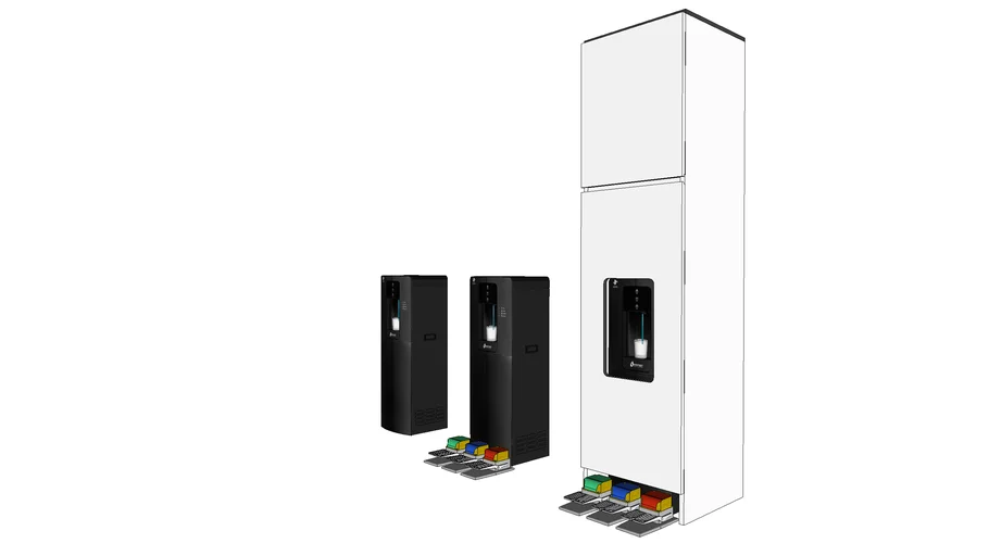 Waterlogic WL3 Firewall Freestanding Water Dispenser with Foot Pedals