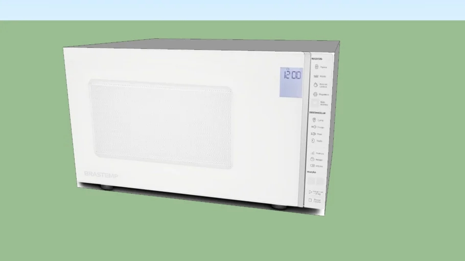 Micro-ondas Brastemp 32 Litros espelhado com Painel Integrado - BMS45