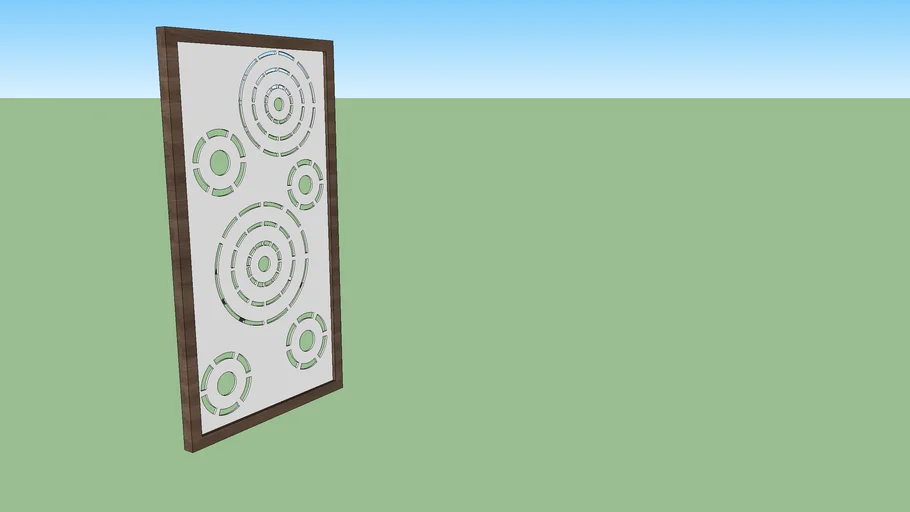 cnc circular jali
