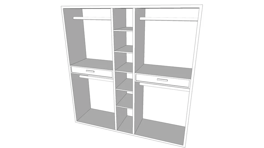 dressing wardrobe