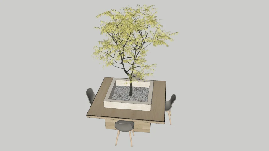 JAPANESE STYLE DINING TABLE MODERN
