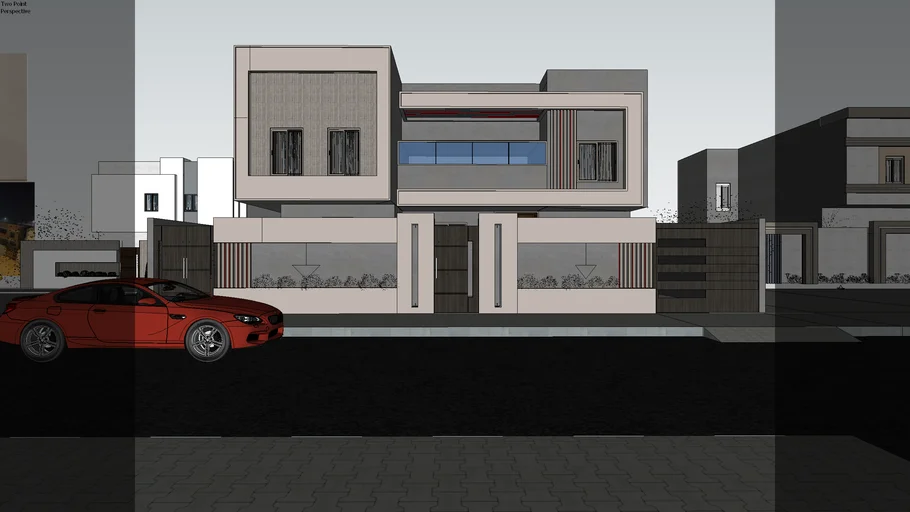 modern villa in KSA