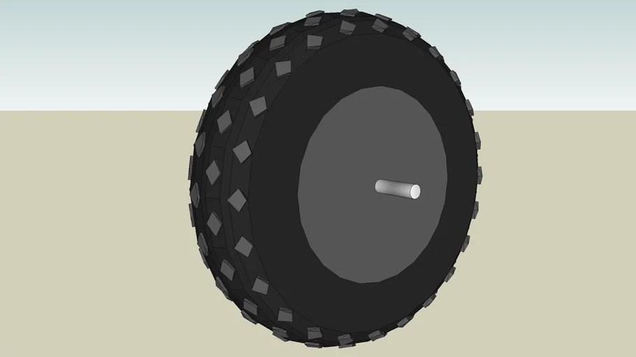 16 in. Diamond Tread Wheel