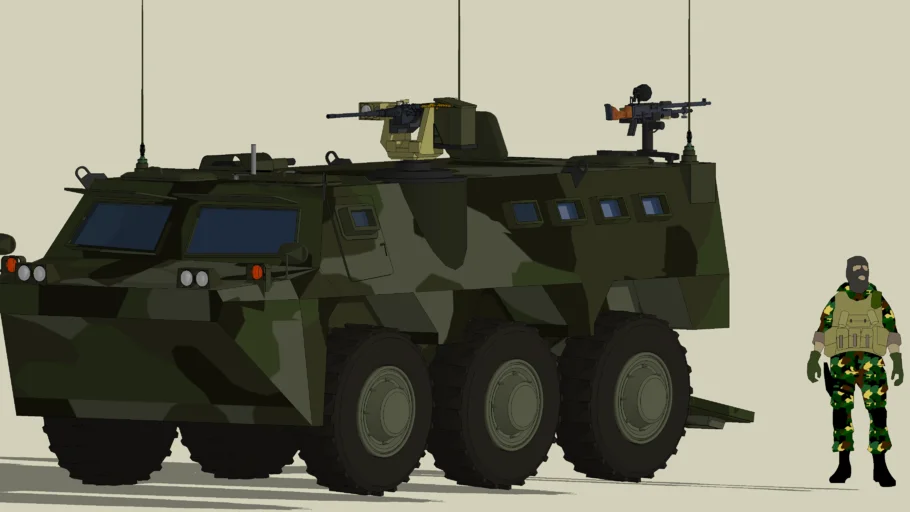 Pindad ANOA Armoured Personnel Carrier
