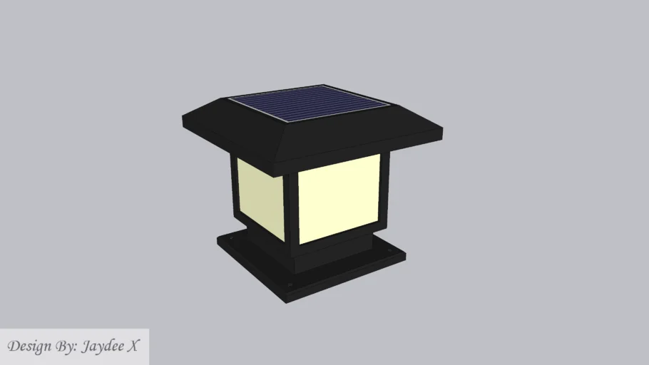 Post Lamp - Solar Energy