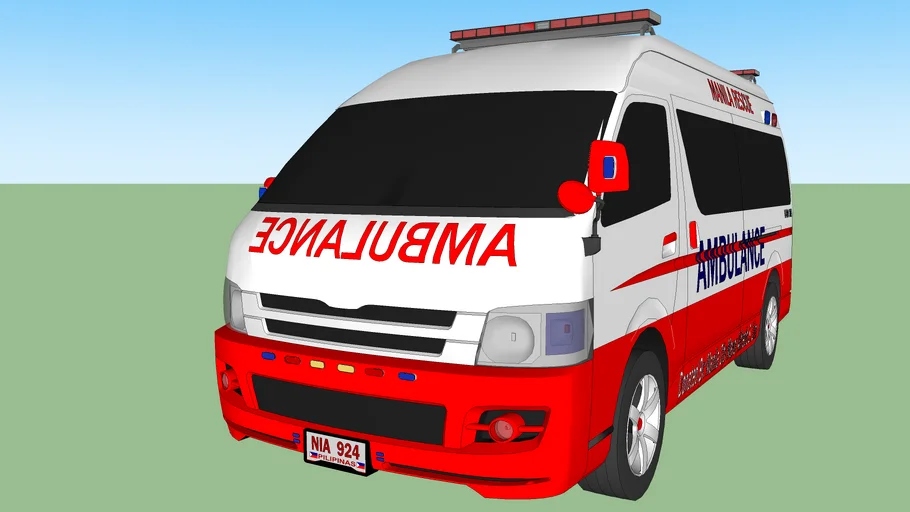 Toyota Hiace Manila City Ambulance
