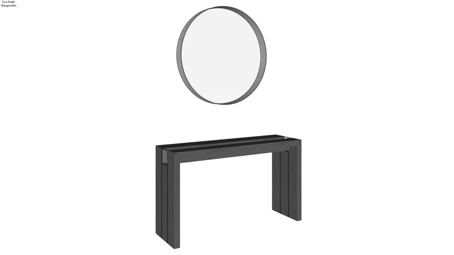 RITZ CONSOLE+WISH MIRROR by ALIVAR