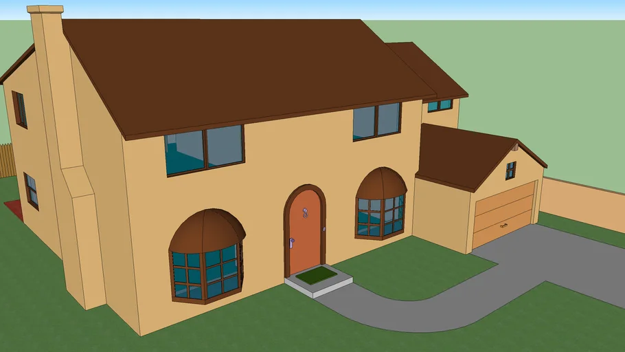 The Simpsons house